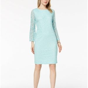 " SALE " Alfani lace Bell-Sleeves Sheath Dress